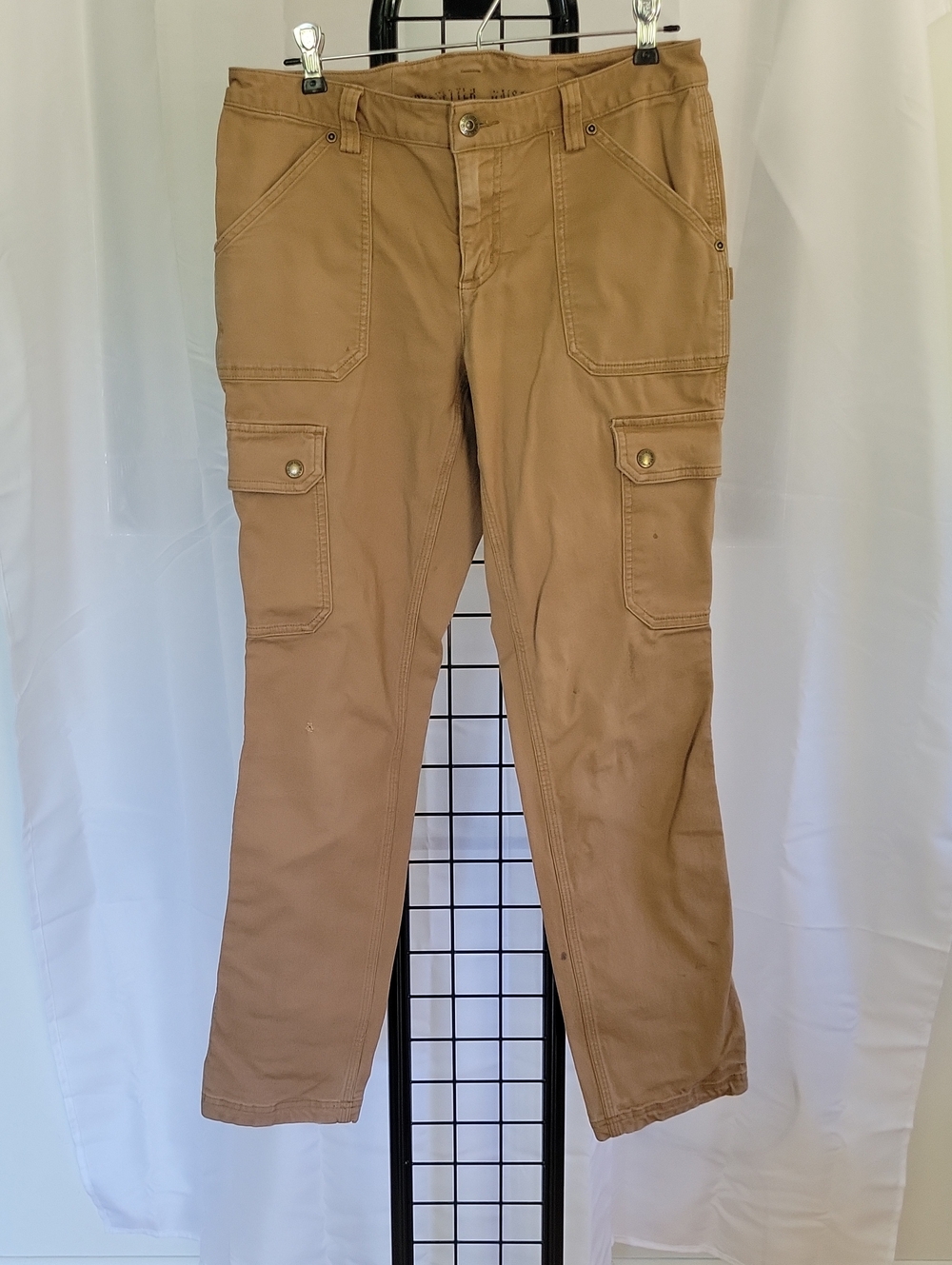 Duluth Trading Co Cargo Pants 6 Brown